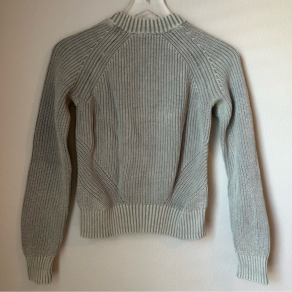 Faherty Gray Crew Neck Sweater - Picture 5 of 7